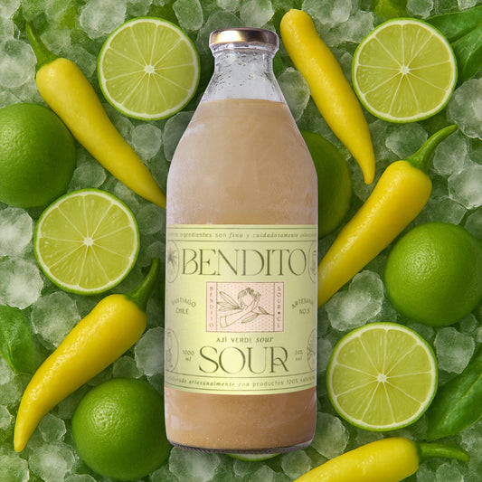 Pisco Sour Ají Verde – Litro