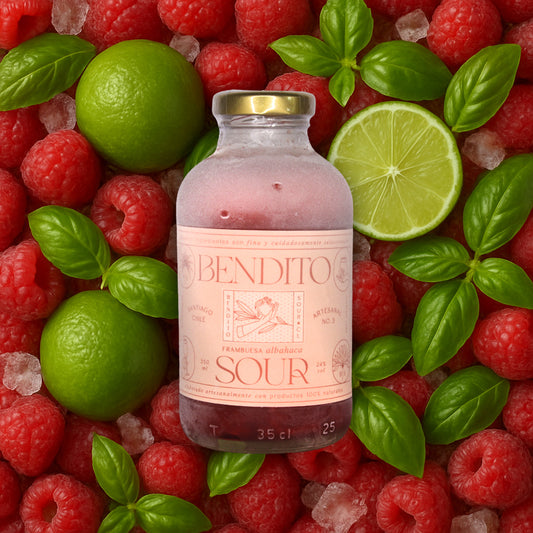 Pisco Sour Frambuesa Albahaca – 350cc