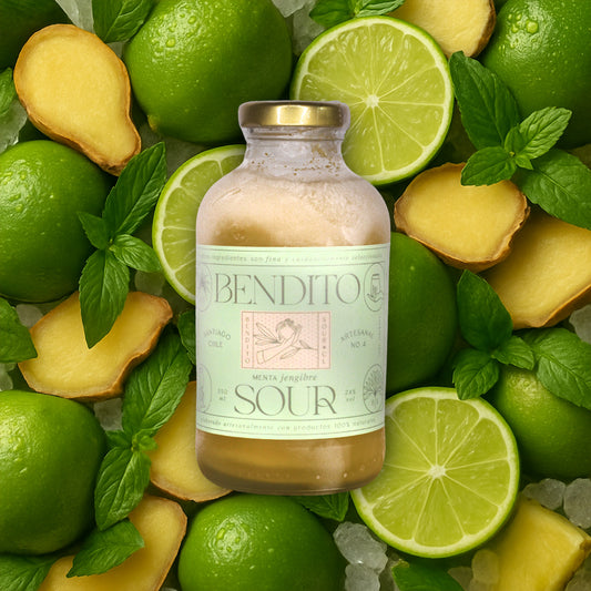 Pisco Sour Menta Jengibre – 350cc
